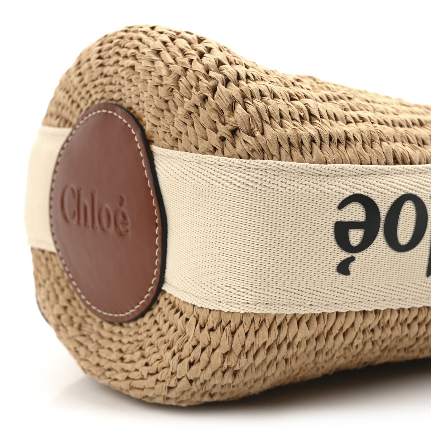 Natural Woven Fiber Small Woody Basket