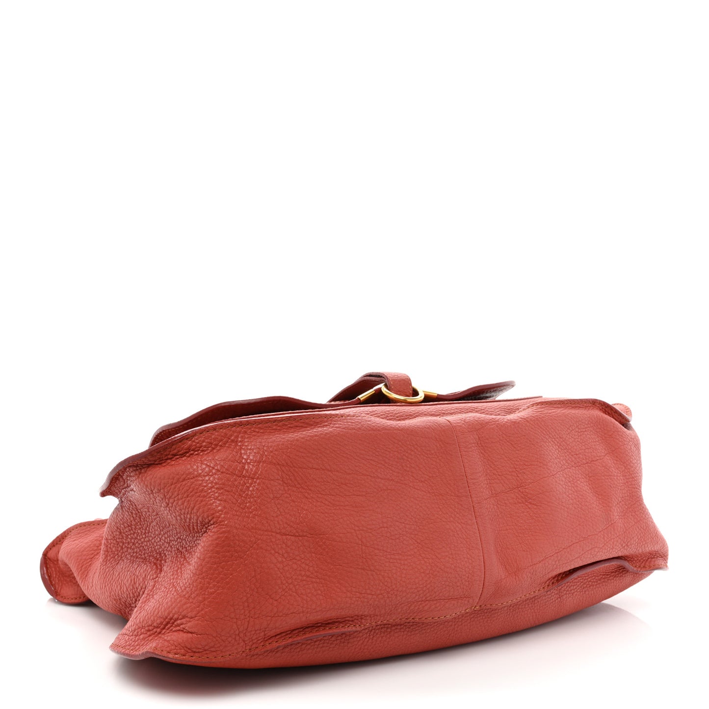 Calfskin Large Marcie Satchel Maple Leaf