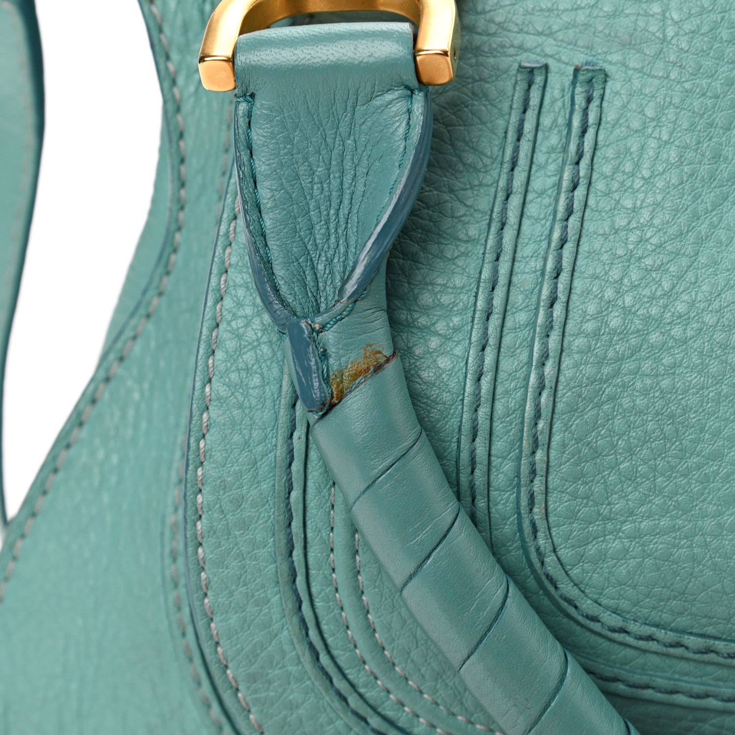 Chloe Calfskin Medium Marcie Satchel Fresh Mint 11 of 18