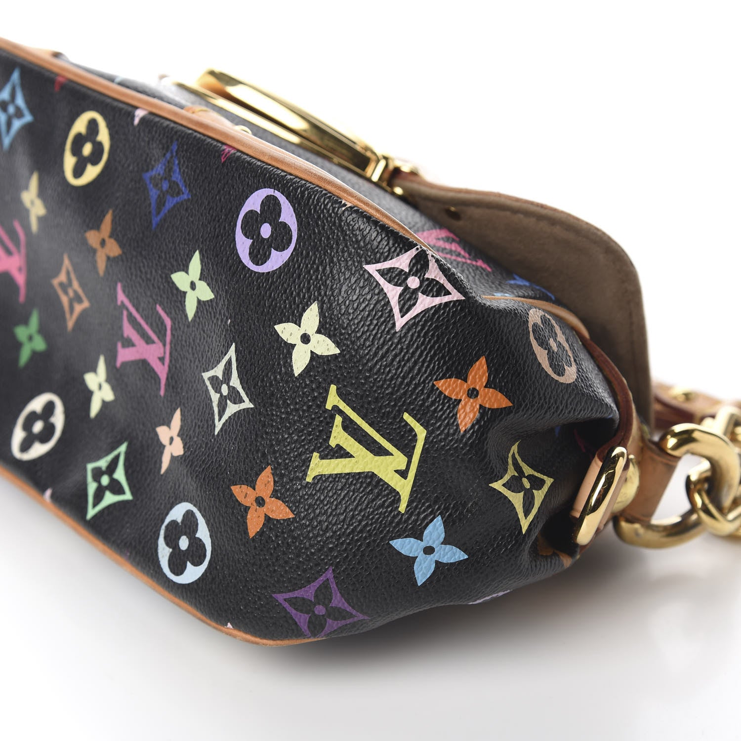 Louis Vuitton Monogram Multicolor Marilyn Black 7 of 9
