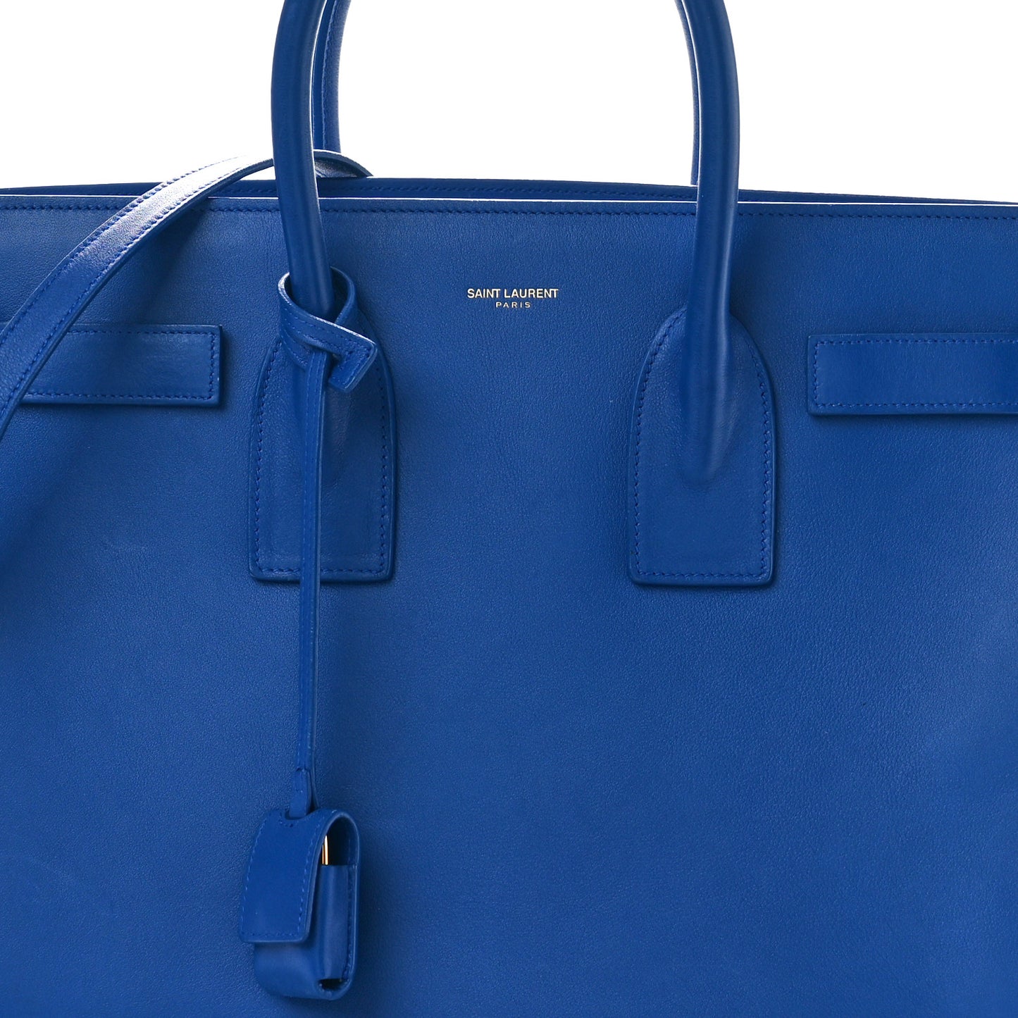 Calfskin Small Sac De Jour Blue Majorelle