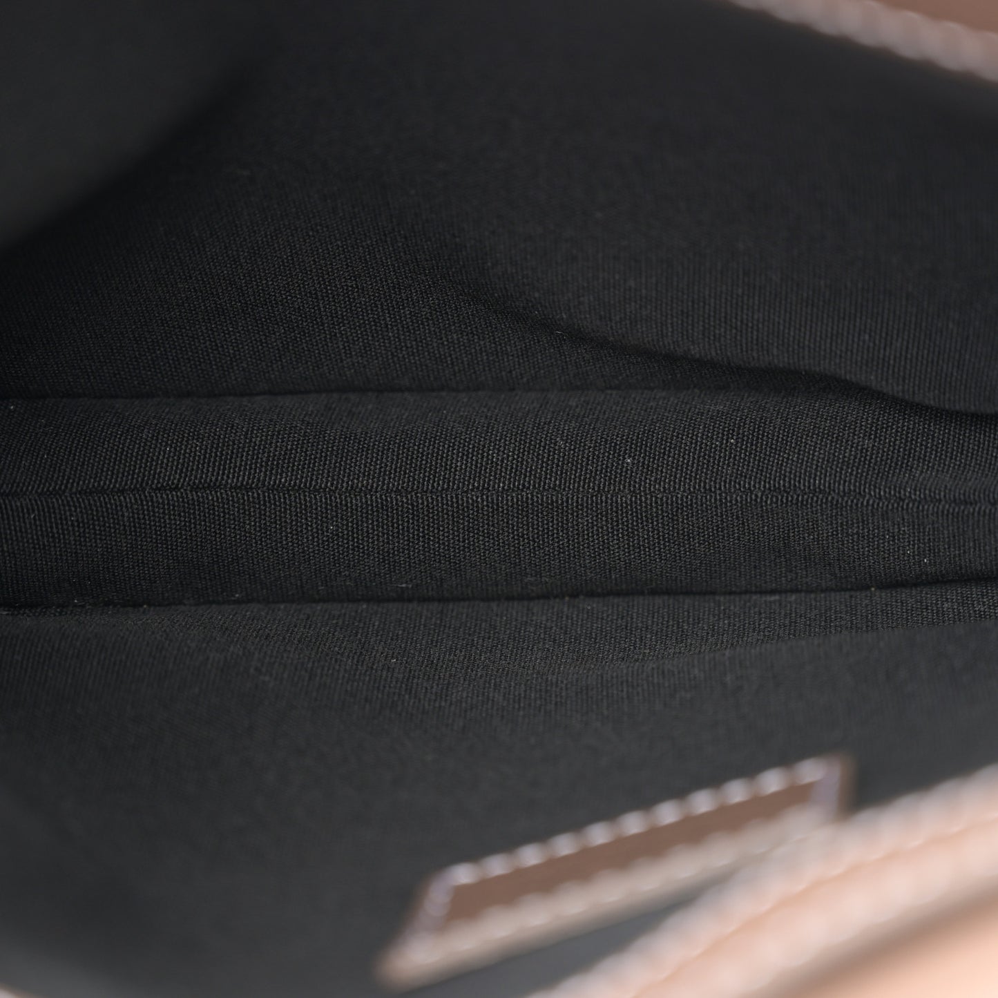 X KAWS Grained Calfskin Saddle Pouch Marron Multicolor