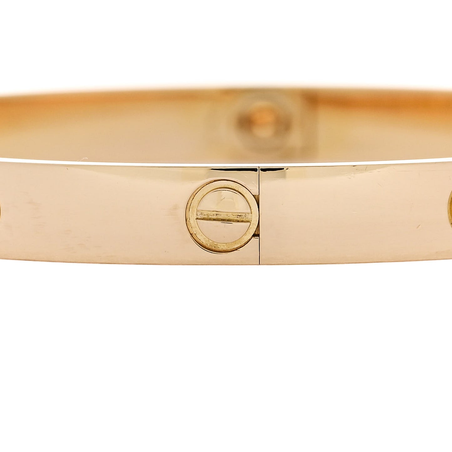 18K Yellow Gold LOVE Bracelet 19