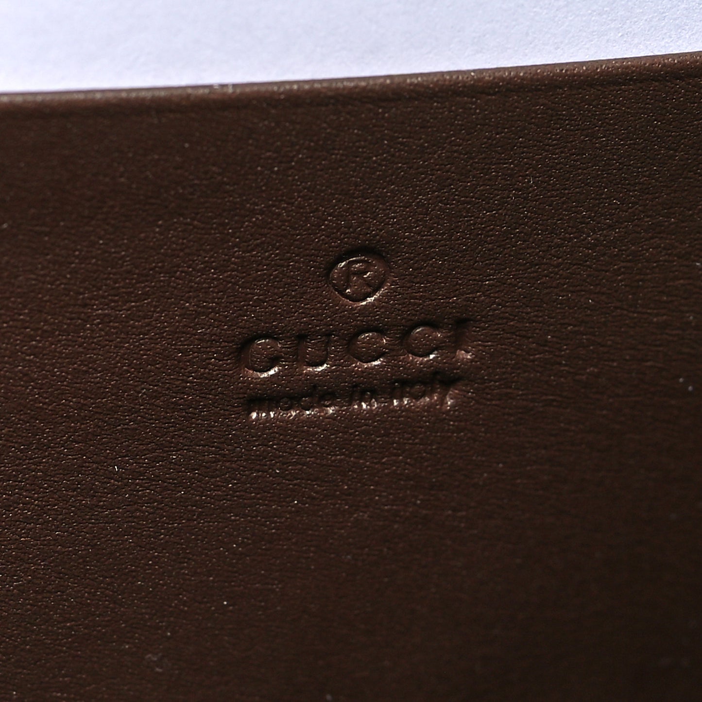 Velvet GG Monogram Mini Dionysus Chain Wallet Brown