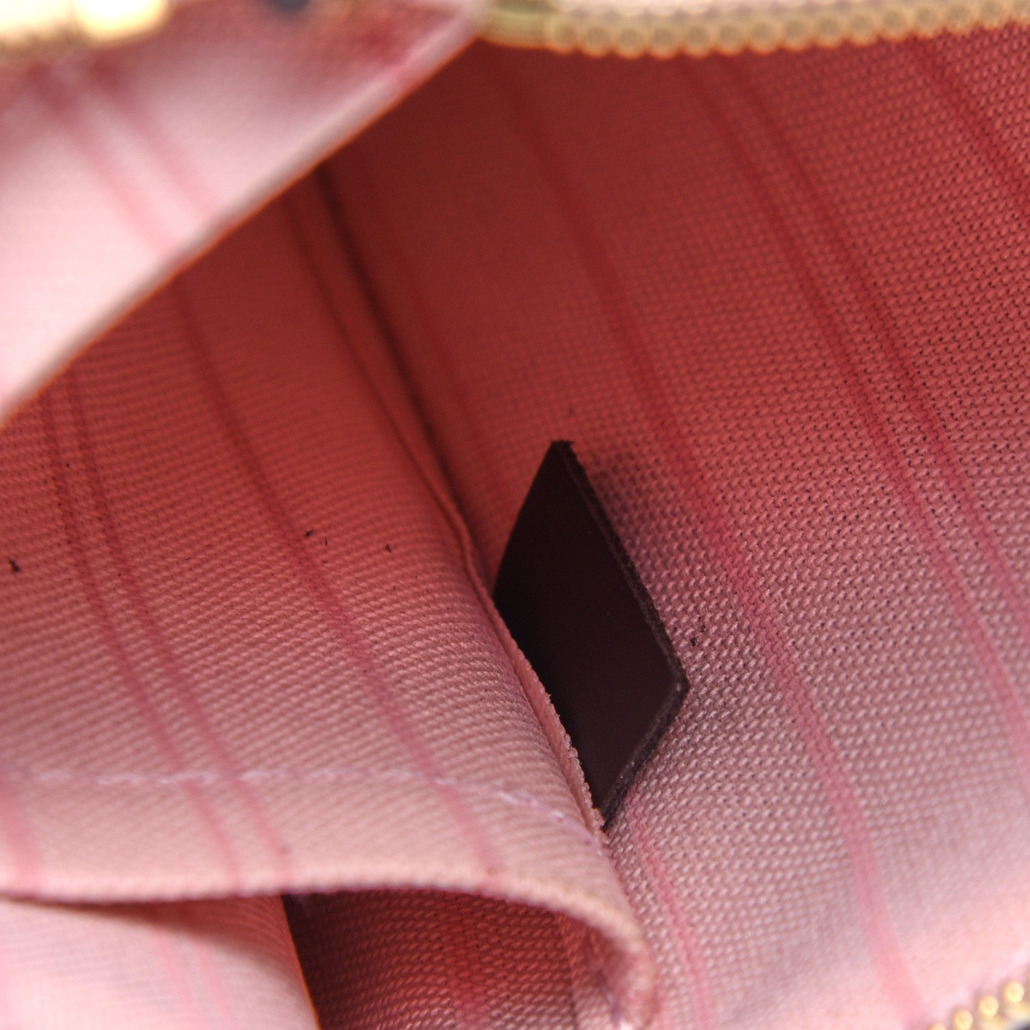 Louis Vuitton Damier Ebene Neverfull MM GM Pochette Rose Ballerine 9 of 10