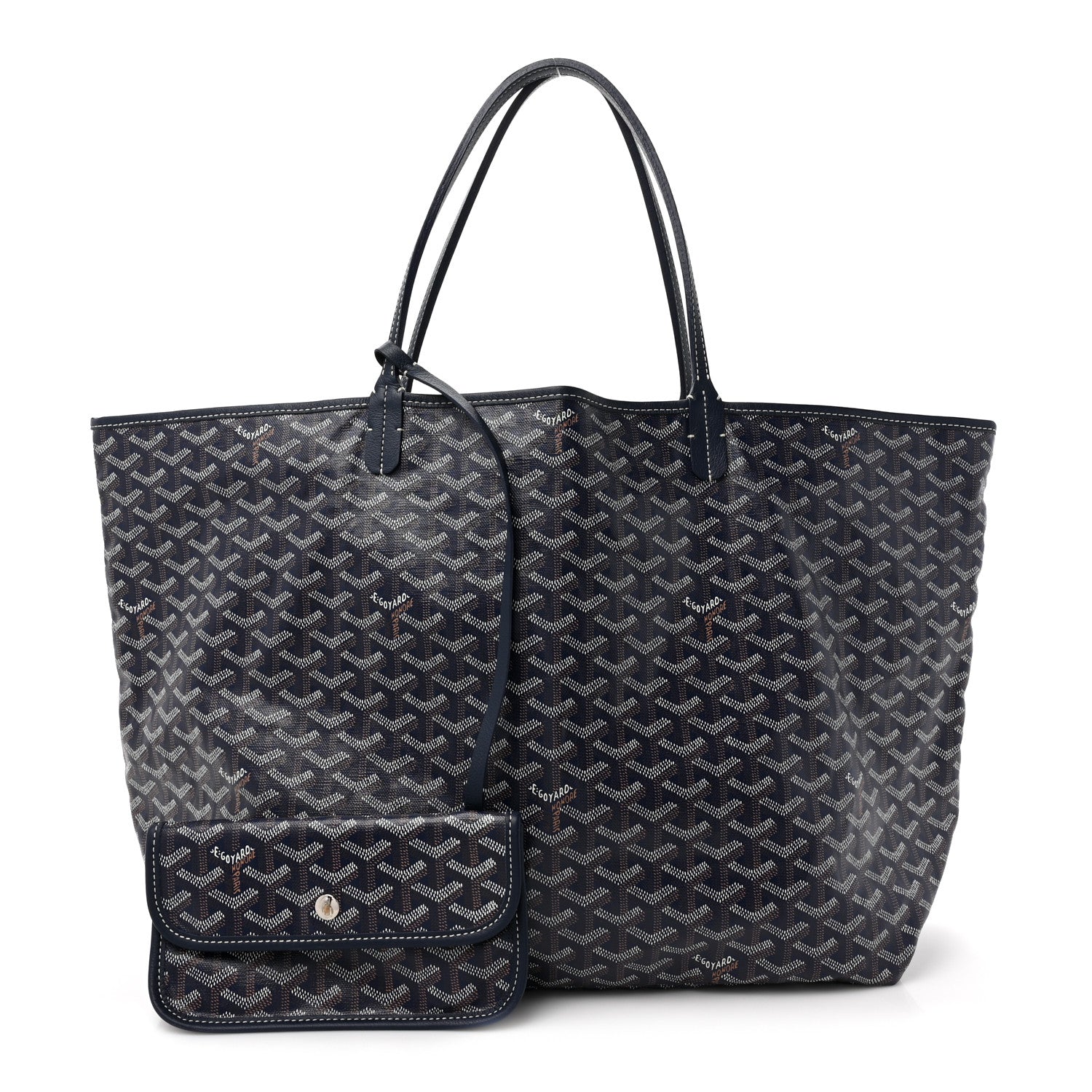 Goyard Goyardine Saint Louis GM Navy 3 of 14