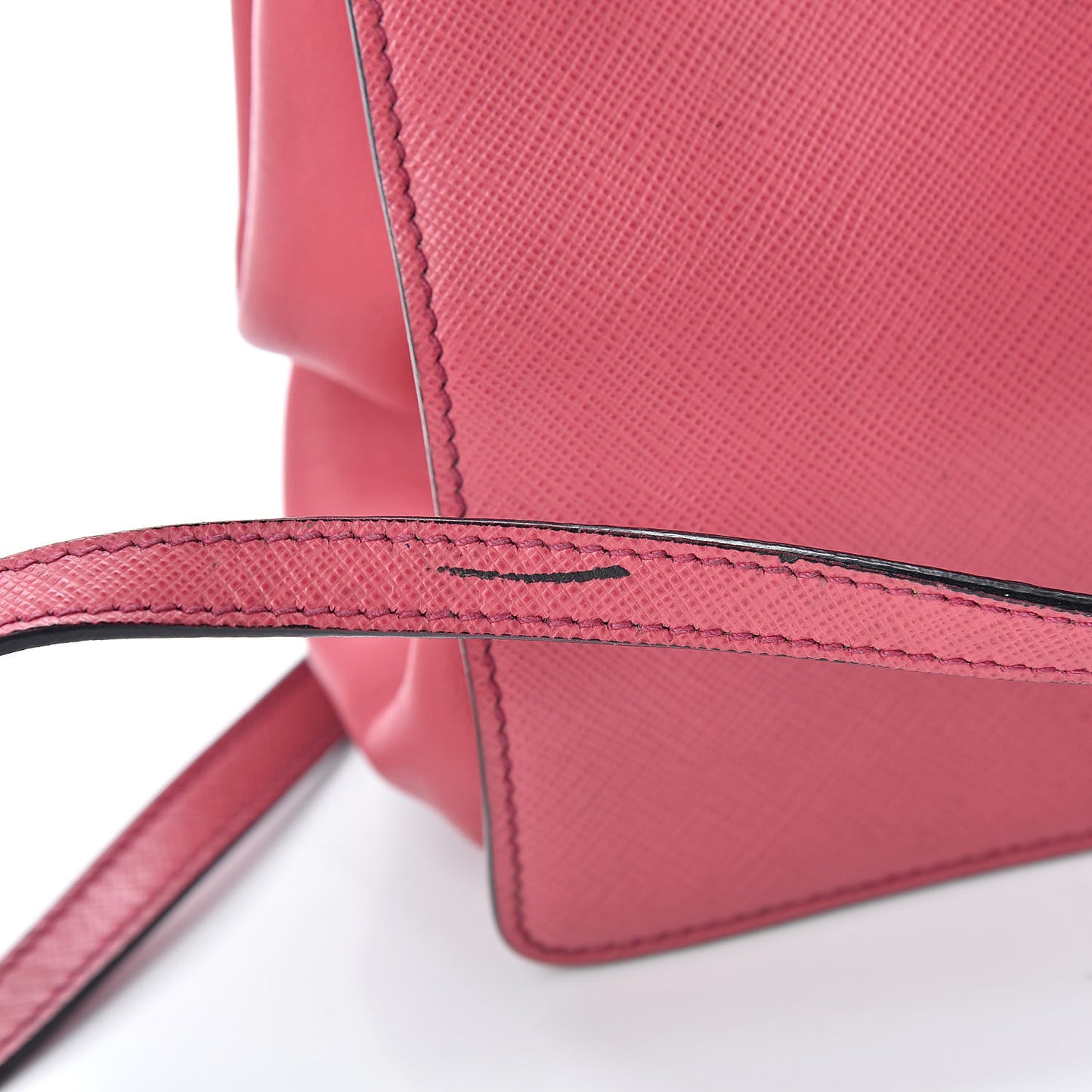 Saffiano City Calf Light Frame Bag Peonia
