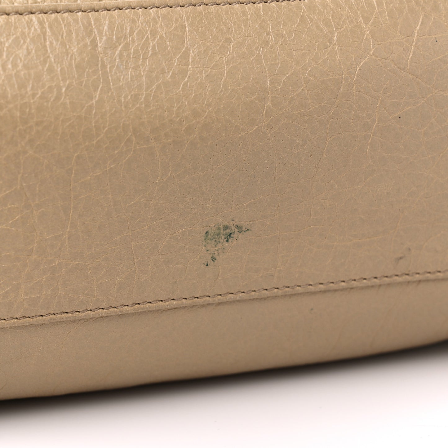 Agneau Classic Gold Hardware S City Beige Sable