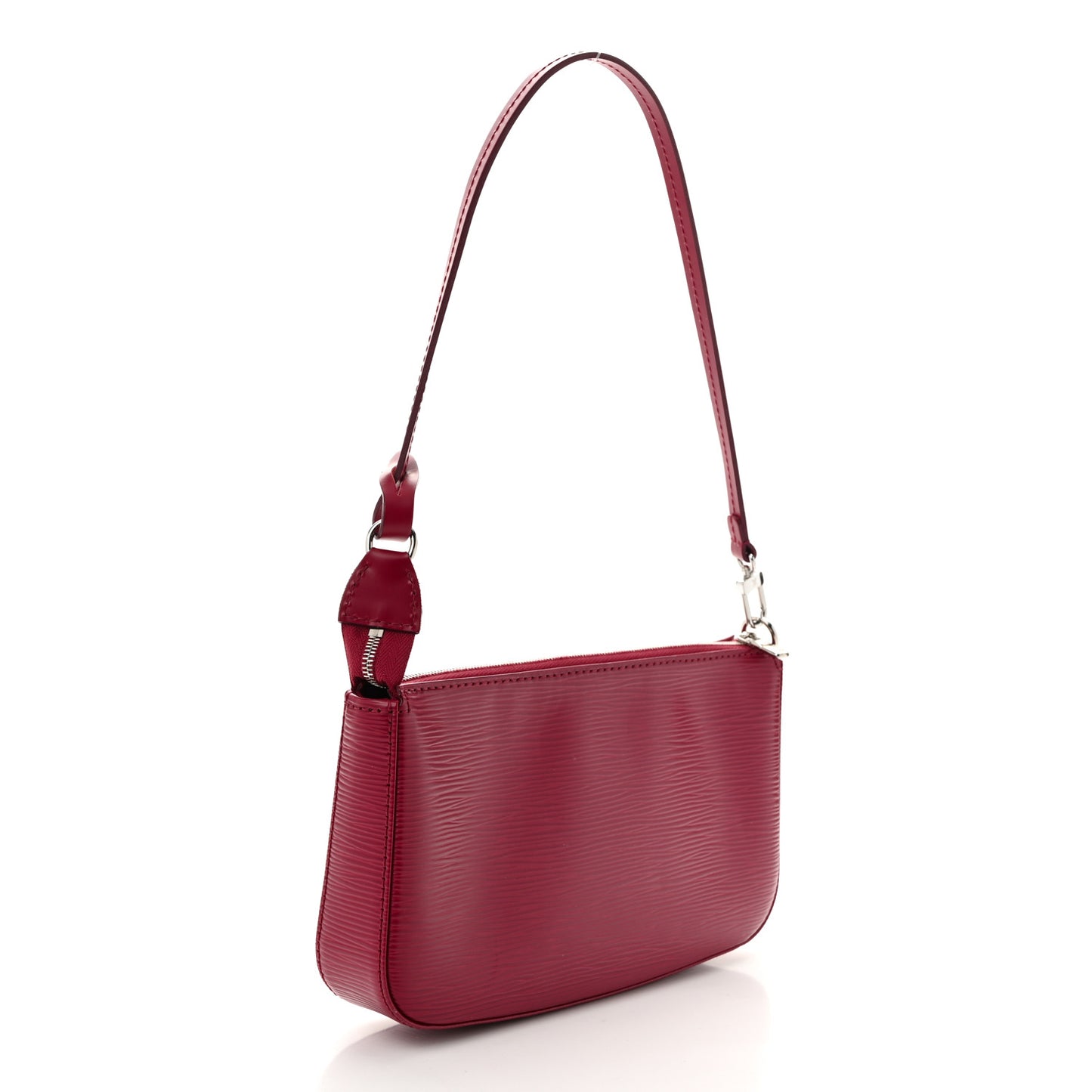 Epi Pochette Accessories NM Fuchsia