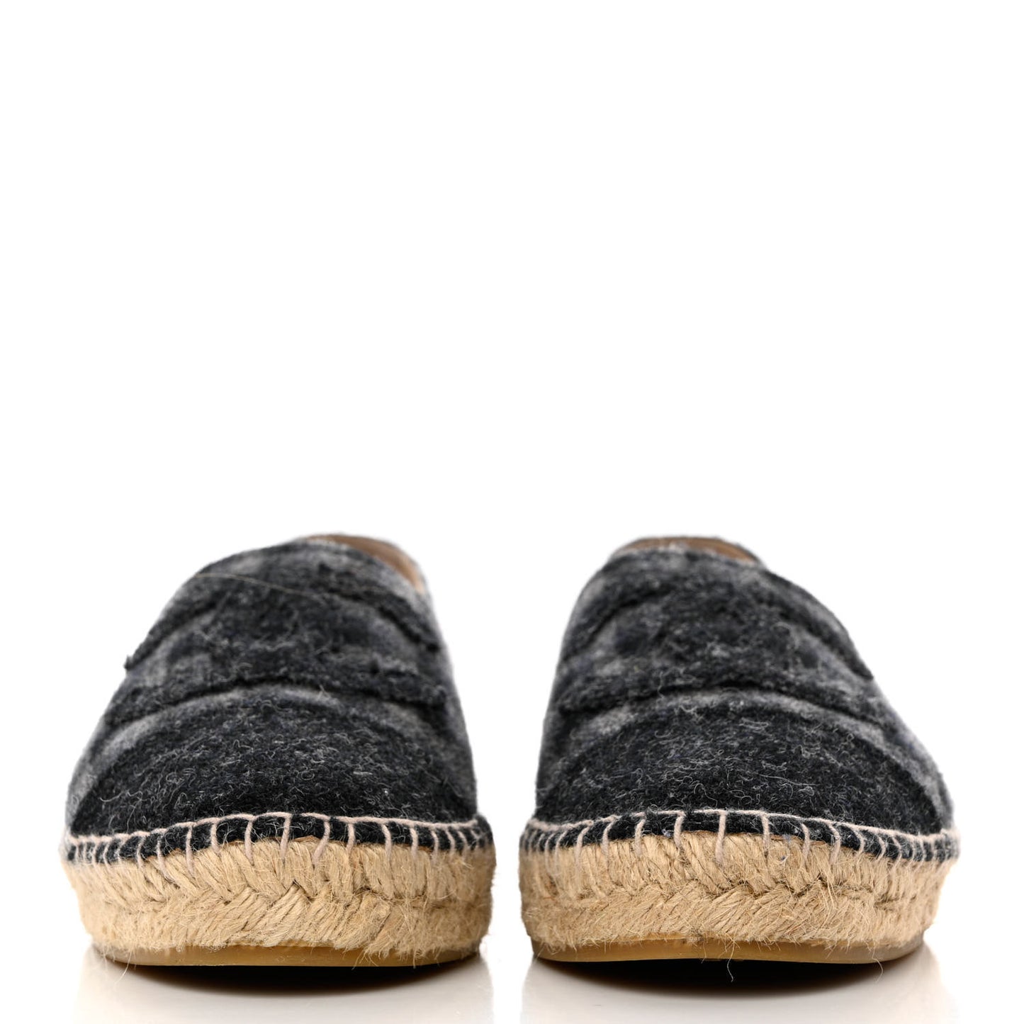 Flannel CC Espadrilles 41 Black Grey