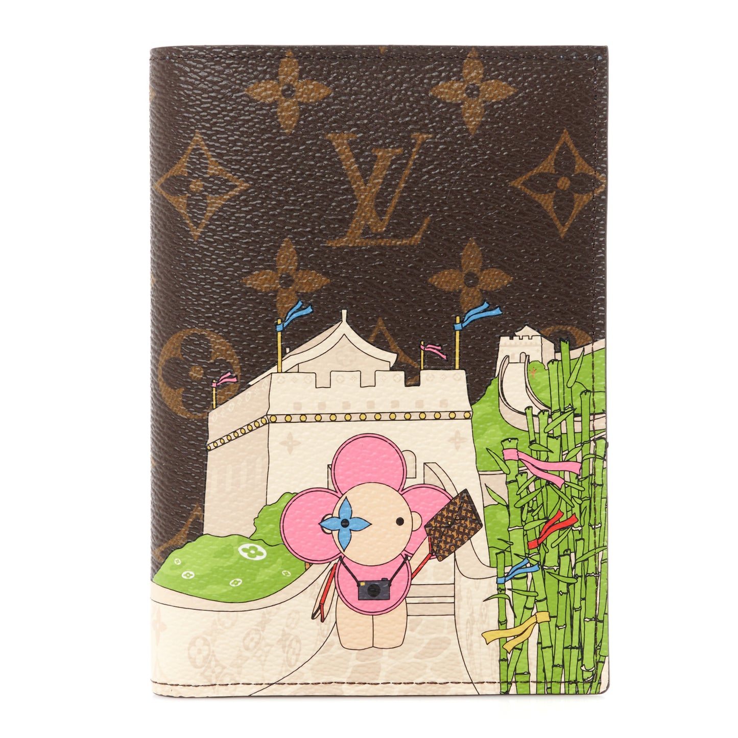 Monogram 2021 Christmas Animation China Passport Cover Myosotis Blue