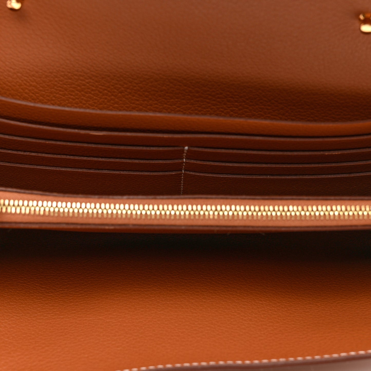 Evercolor Cavale Constance Long Wallet To Go Gold Multicolor