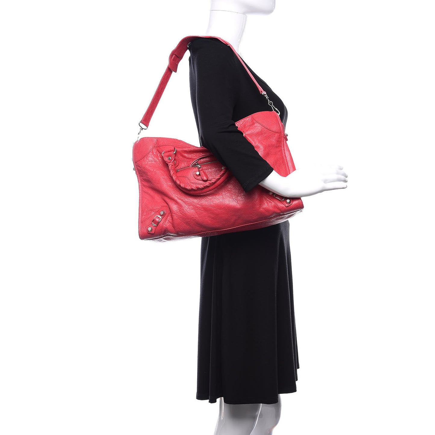 Agneau Giant 12 Silver Hardware City Rose Thulian