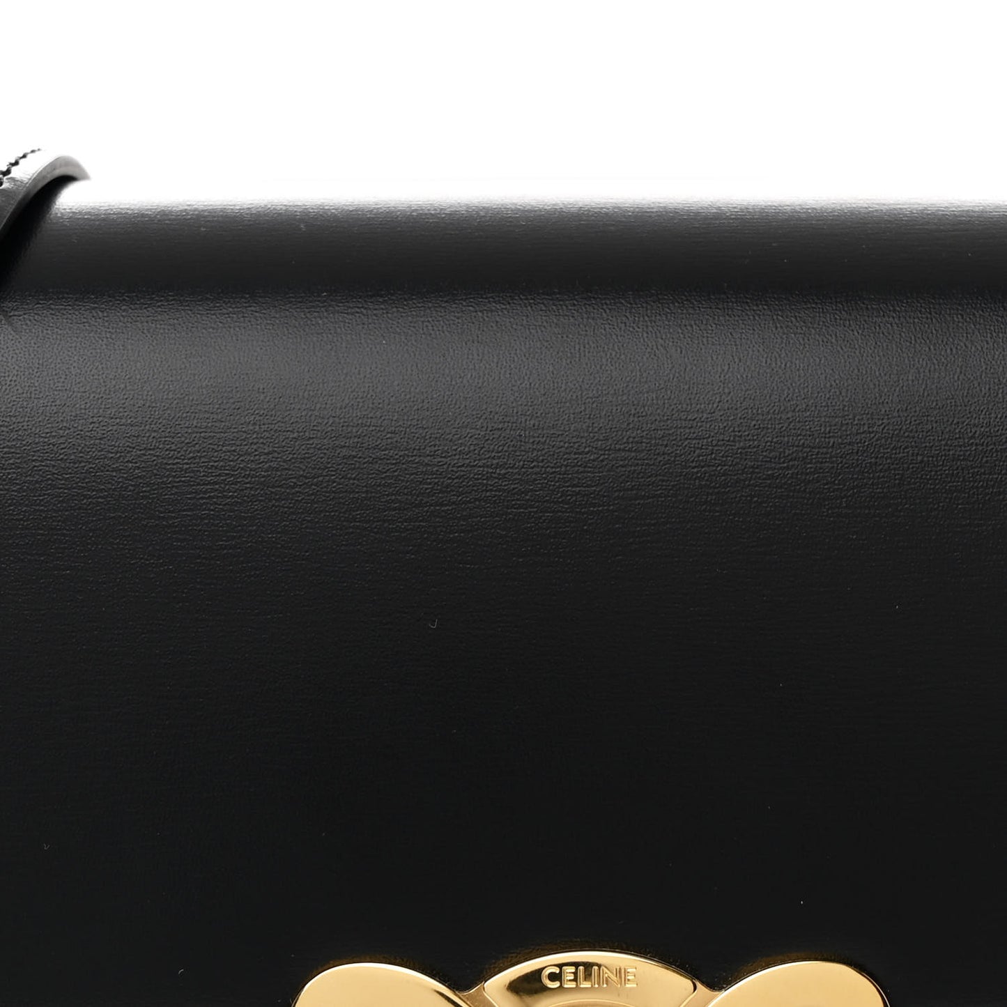 Shiny Calfskin Teen Triomphe Black