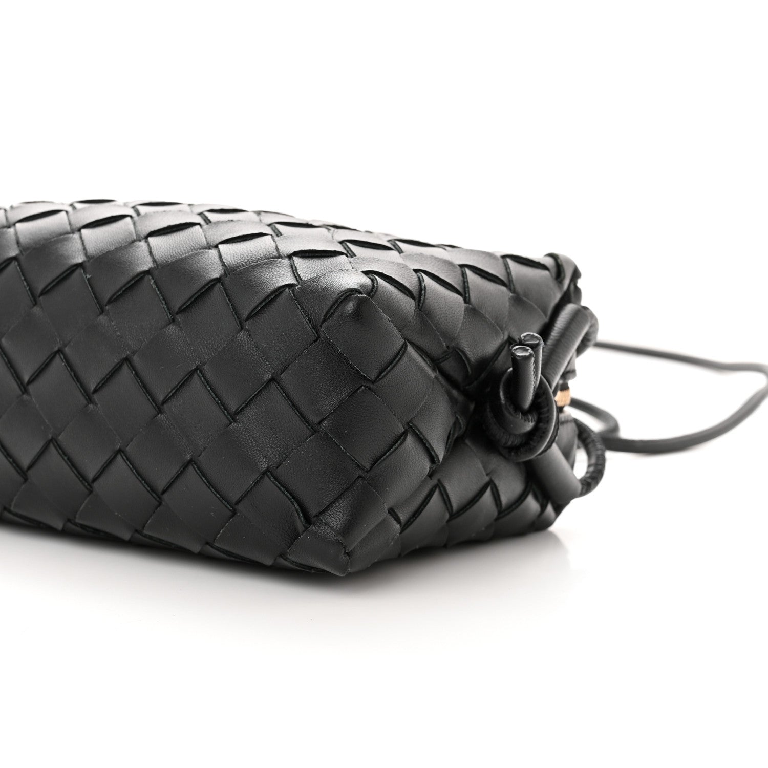Bottega Veneta Nappa Intrecciato Mini Loop Camera Bag Black 9 of 10