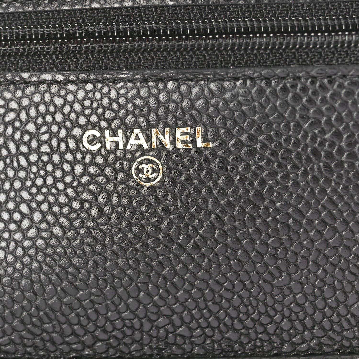 Chanel Caviar Quilted Wallet on Chain WOC Black 6 of 10