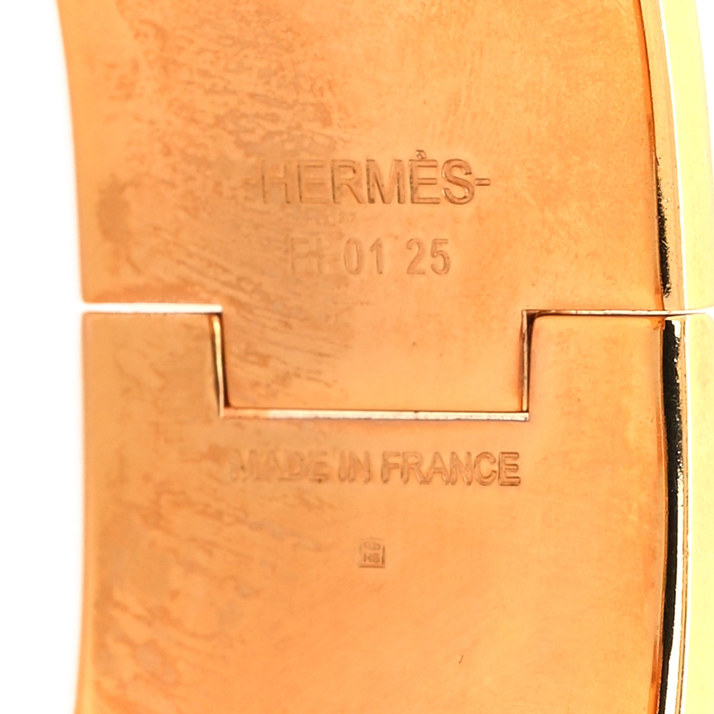 Enamel Wide Clic Clac H Bracelet PM Vert Premier Vert Mousse