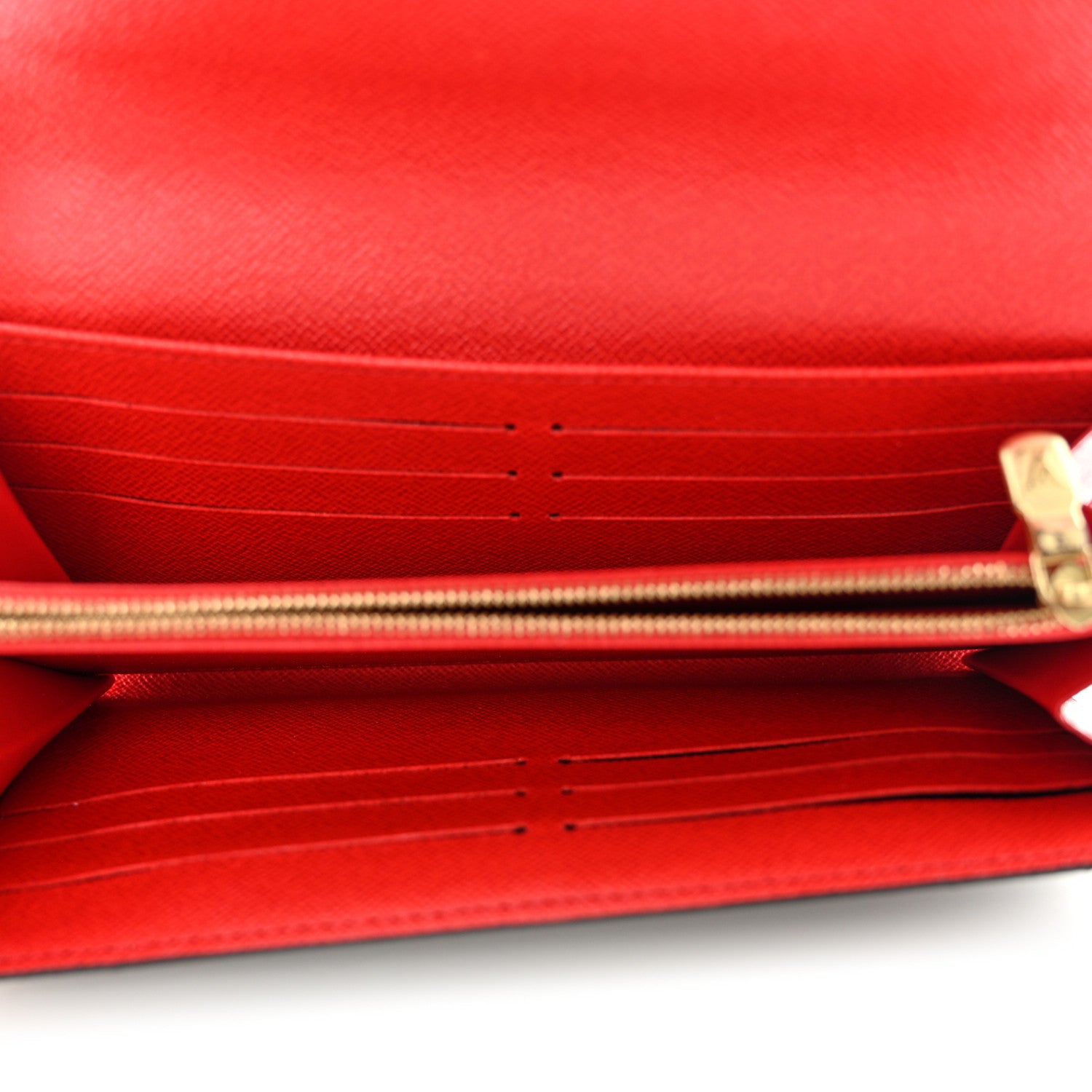 Louis Vuitton Monogram Sarah Wallet NM Coquelicot 5 of 12