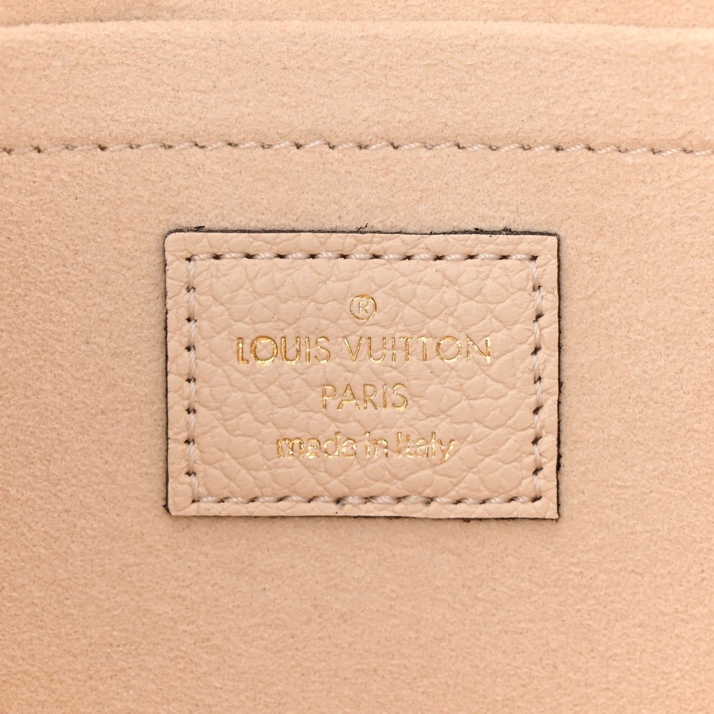 Empreinte Pochette Felicie Chain Wallet Cream