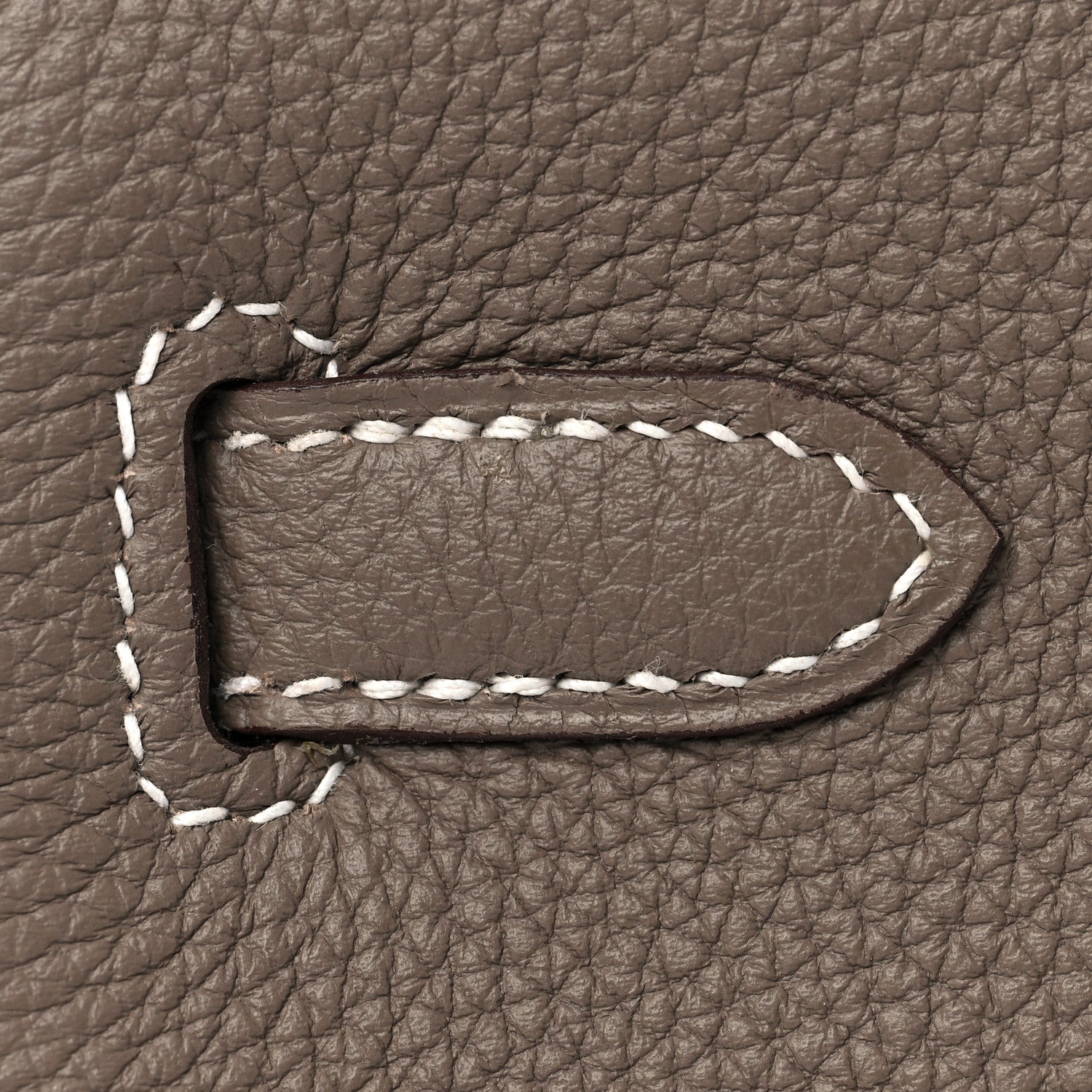 Hermes Togo Kelly Retourne 25 Etoupe 11 of 36