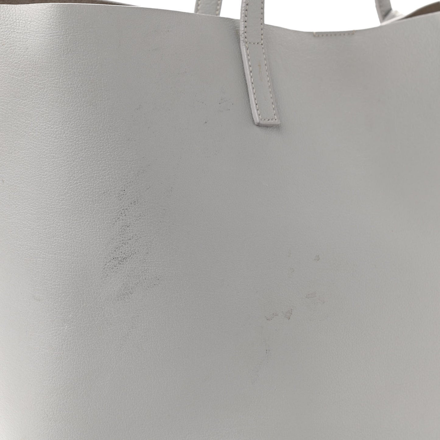 Calfskin Large Shopping Tote Granite
