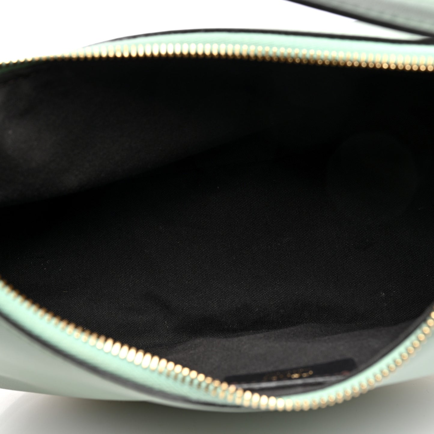 Vitello Grace Matte Small Fendigraphy Hobo Bag Menta
