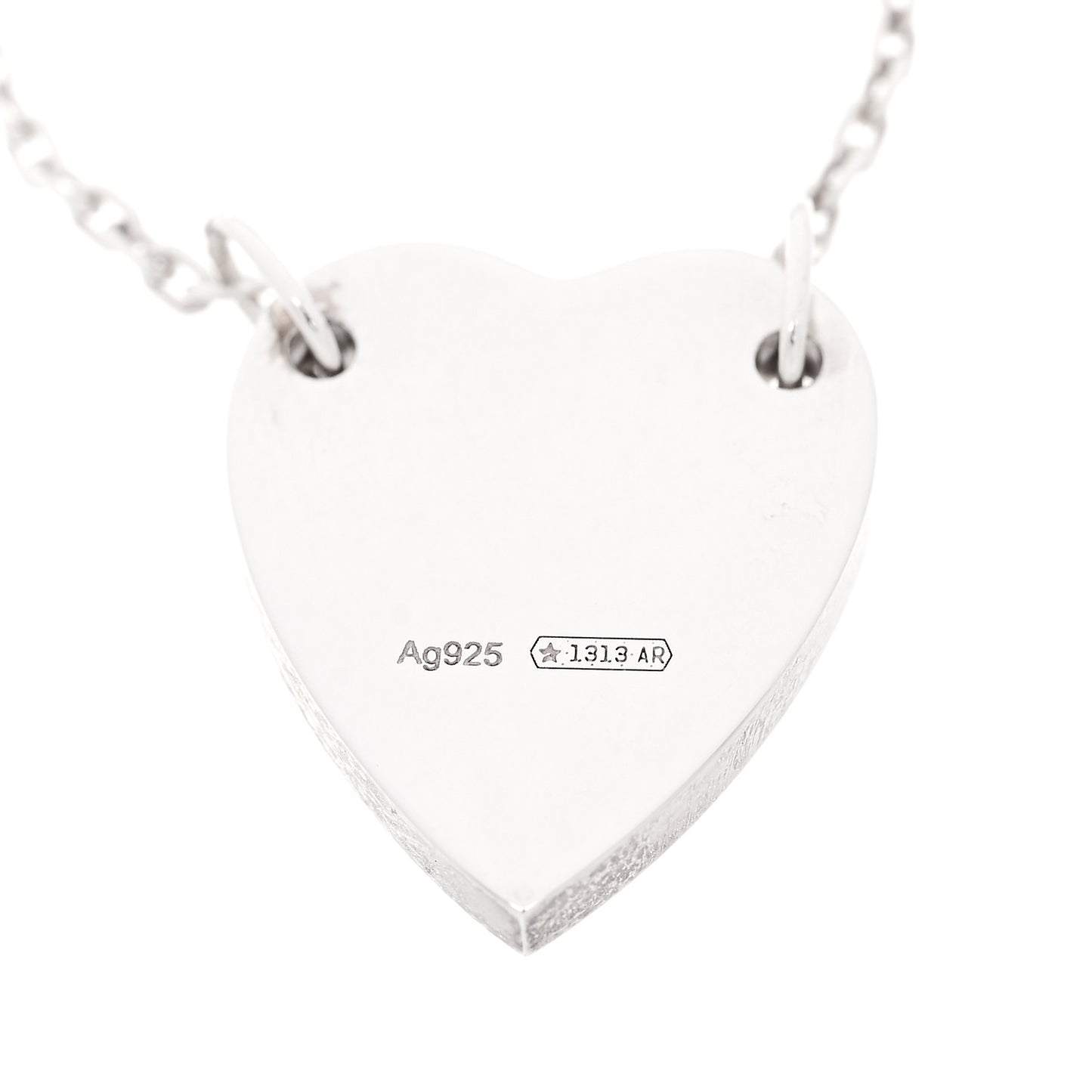 Sterling Silver Trademark Heart Bracelet