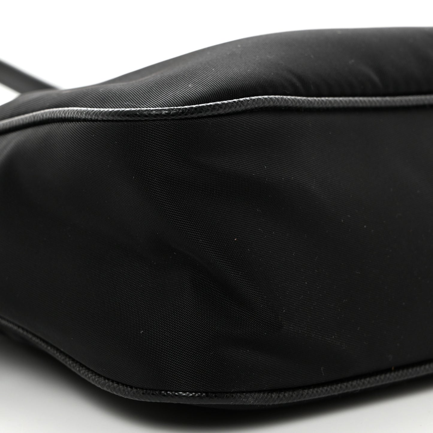 Tessuto Nylon Saffiano Mini Re-Edition 2005 Bag Black
