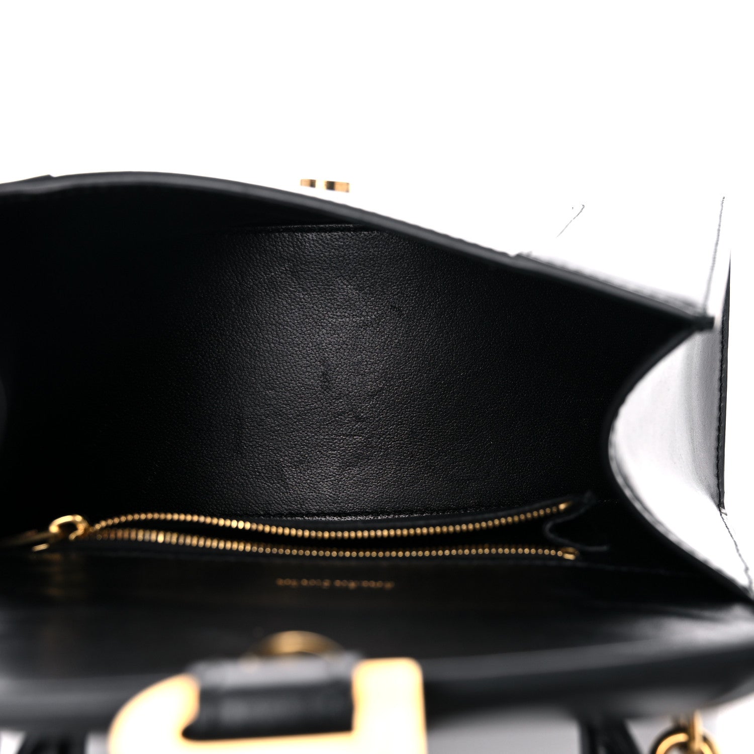 Balenciaga Shiny Box Calfskin Small Hourglass Top Handle Bag Black 5 of 15