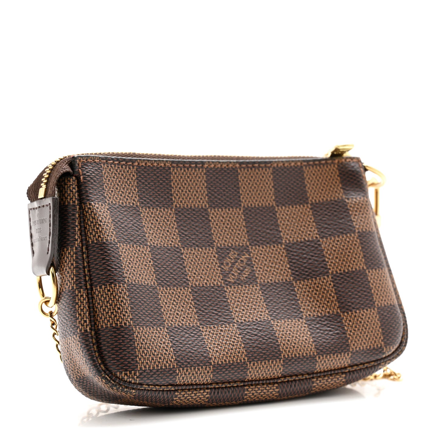 LOUIS VUITTON Damier Ebene Mini Pochette Accessories