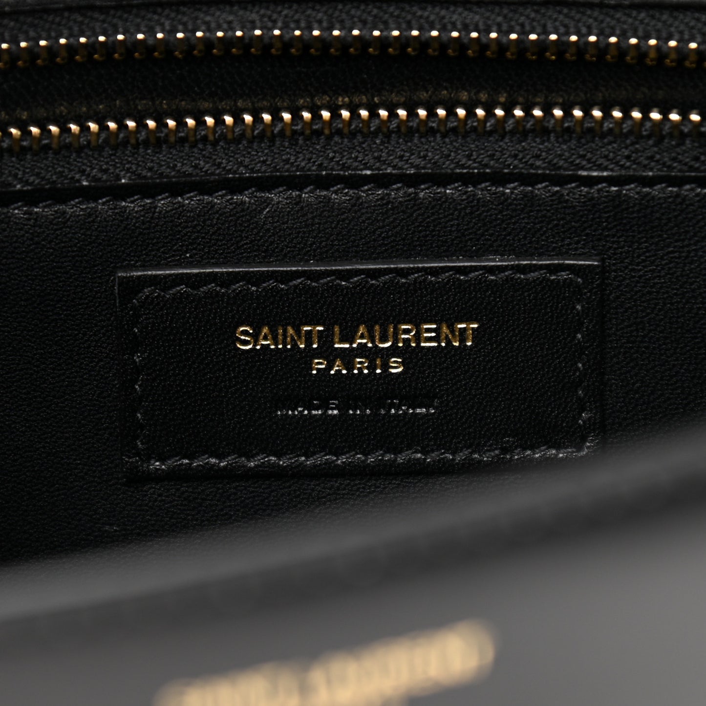 Smooth Calfskin Carre Satchel Black