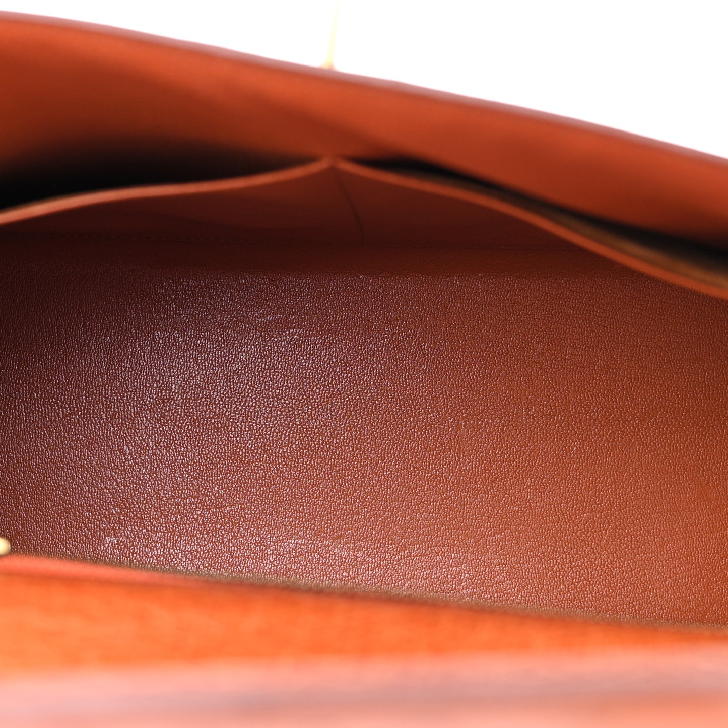Ostrich Kelly Sellier 32 Gold