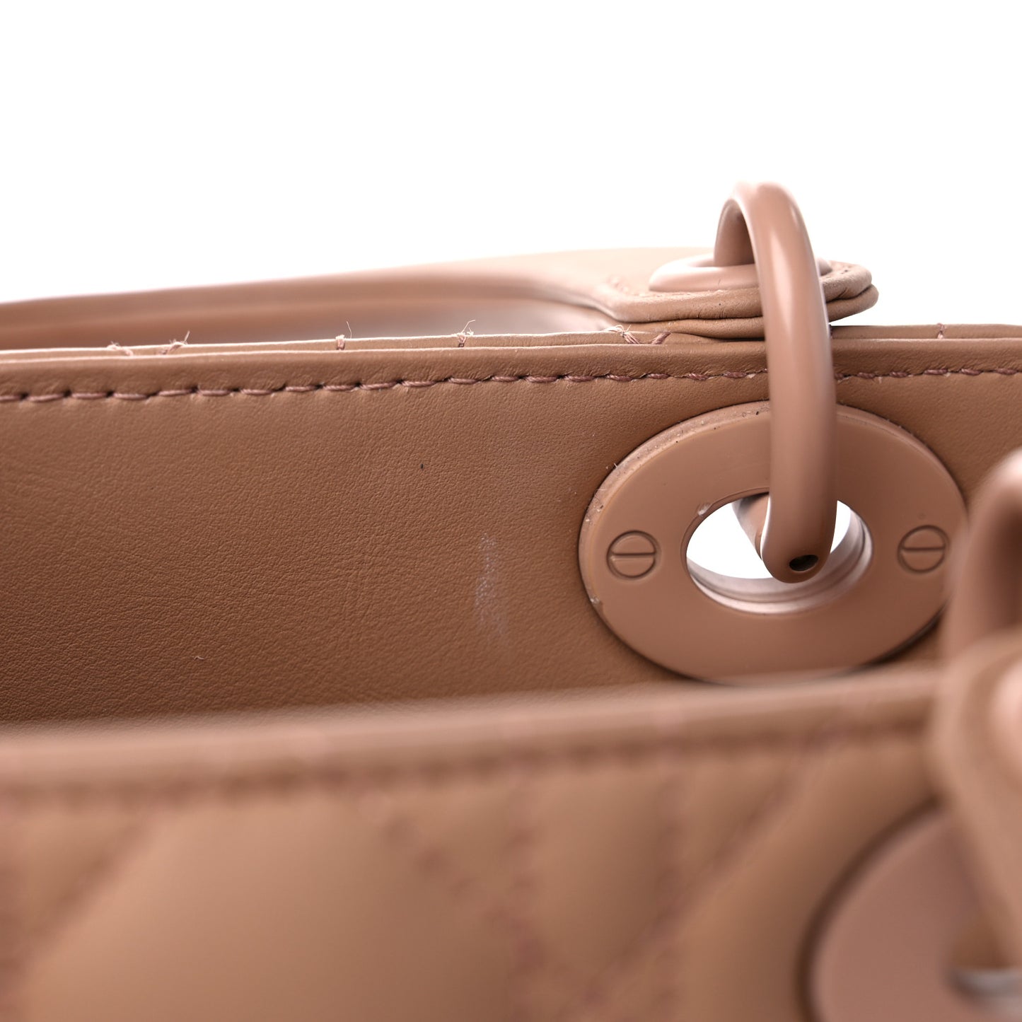 Ultra Matte Calfskin Cannage Small My ABCDior Lady Dior Fard