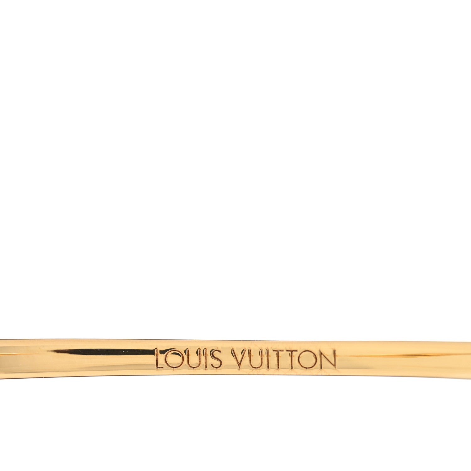 Louis Vuitton Metal Louisette Bracelet S Gold 4 of 5