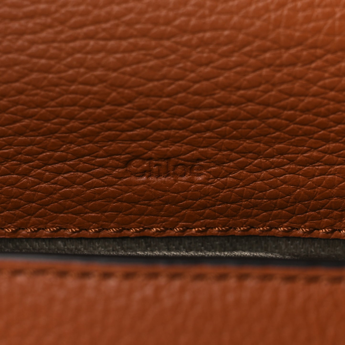Calfskin Nano Marcie Saddle Bag Tan