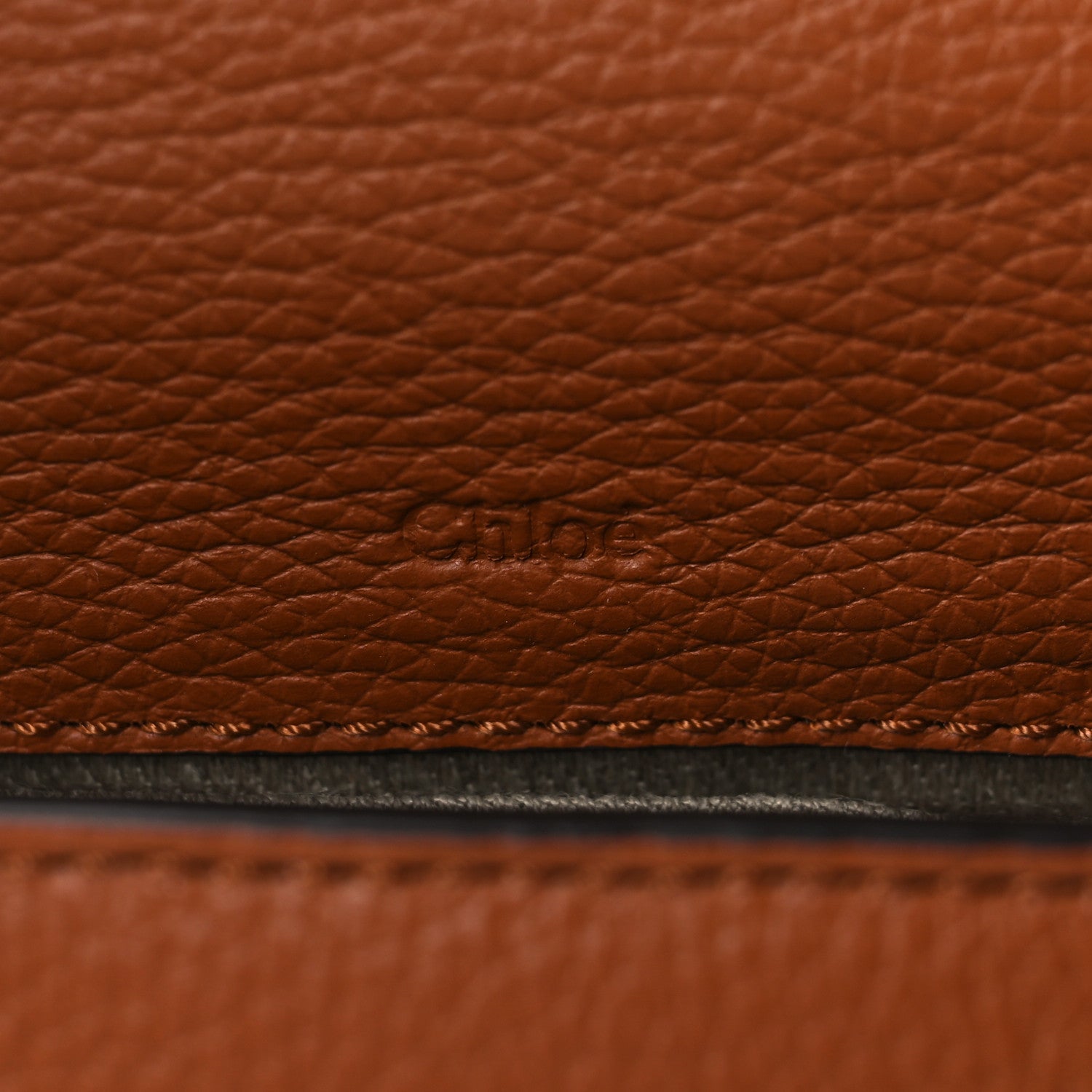 Chloe Calfskin Nano Marcie Saddle Bag Tan 6 of 9