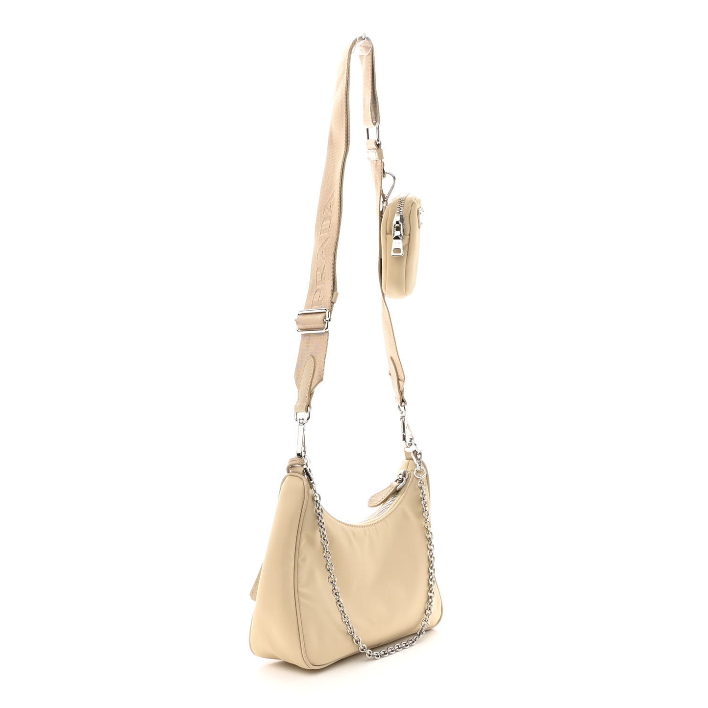 Re-Nylon Saffiano Re-Edition 2005 Shoulder Bag Deserto