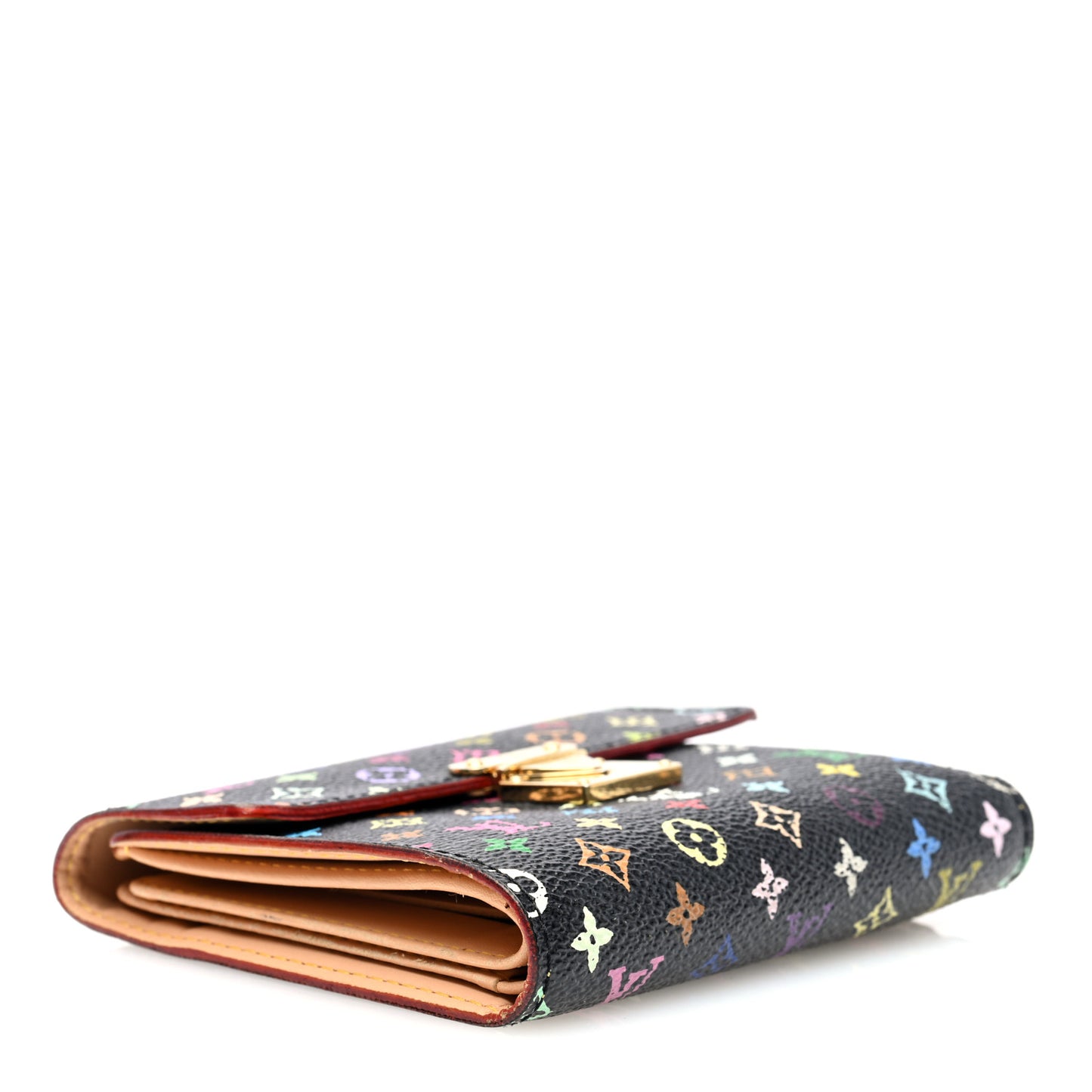 Monogram Multicolor Koala Wallet Black