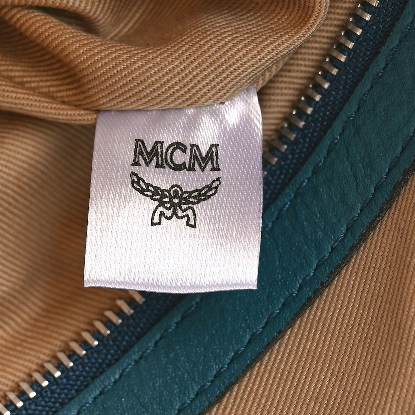 Calfskin Ottomar Monogram Medium Crossbody Pouch Deep Teal