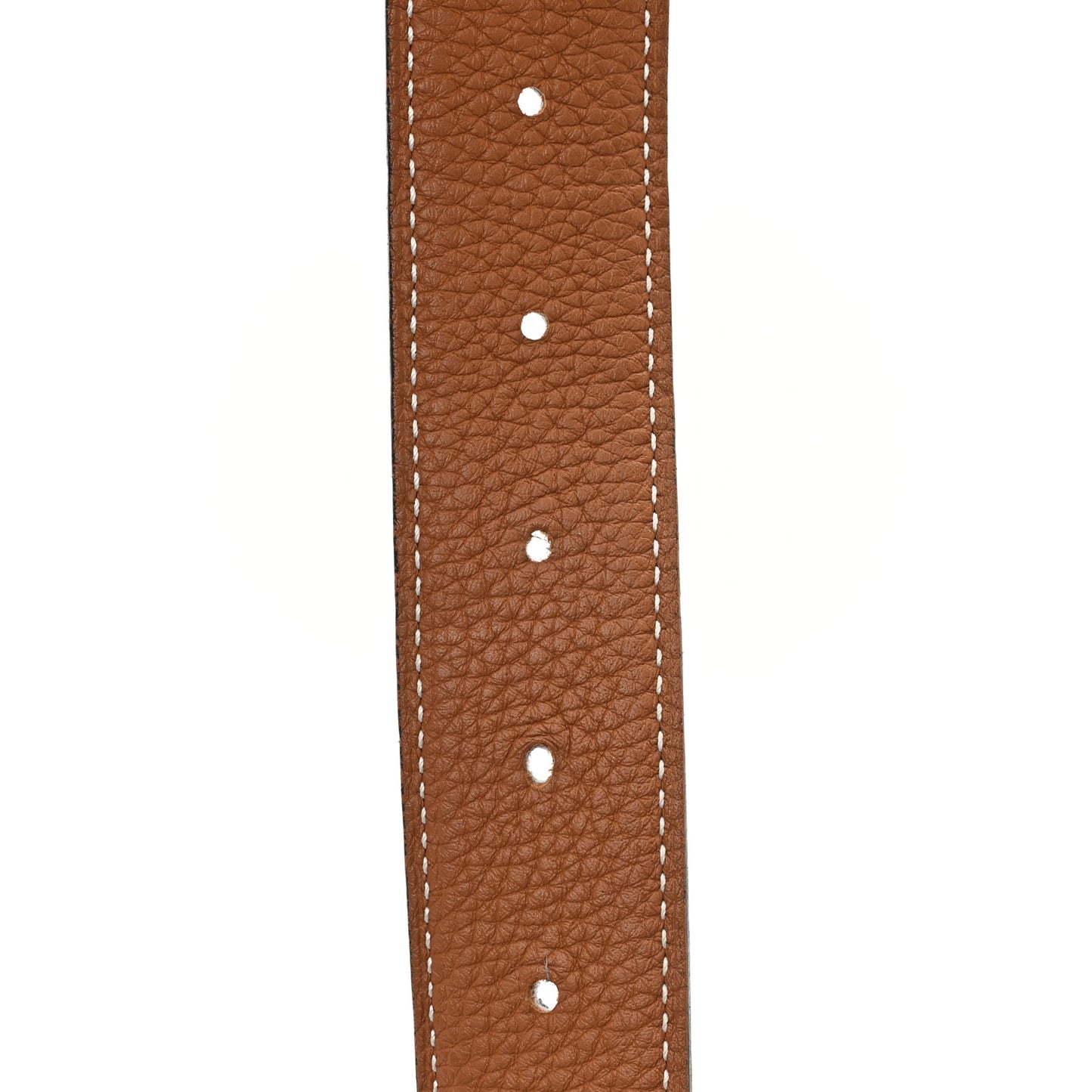 Togo Box 32mm Strie H Belt 95 38 Gold Black