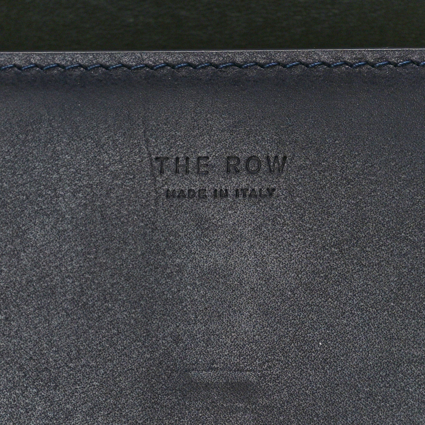 Nubuck Calfskin Sofia E/W Crossbody Deep Navy Virginia Blue