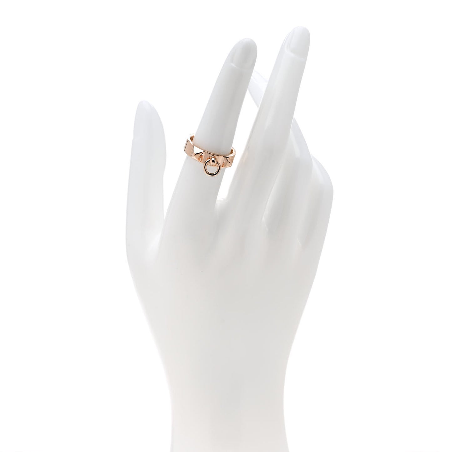 18K Rose Gold PM Collier De Chien Ring 53 6.5