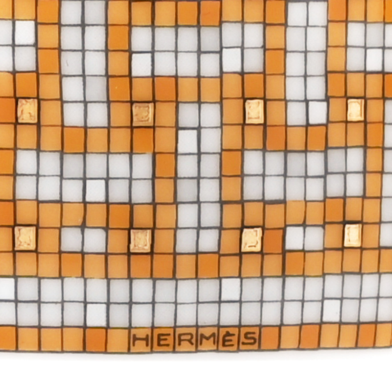 Porcelain Mosaique au 24 Mug Set of 2 Gold
