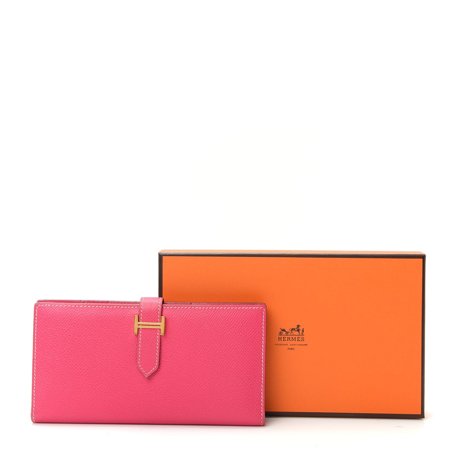 Epsom Bearn Gusset Wallet Rose Tyrien