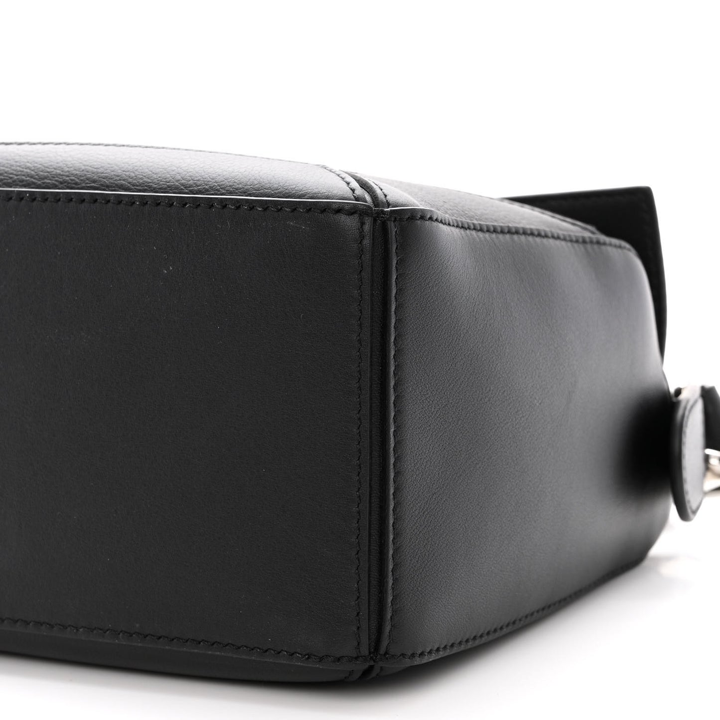Calfskin Small Puzzle Bag Black
