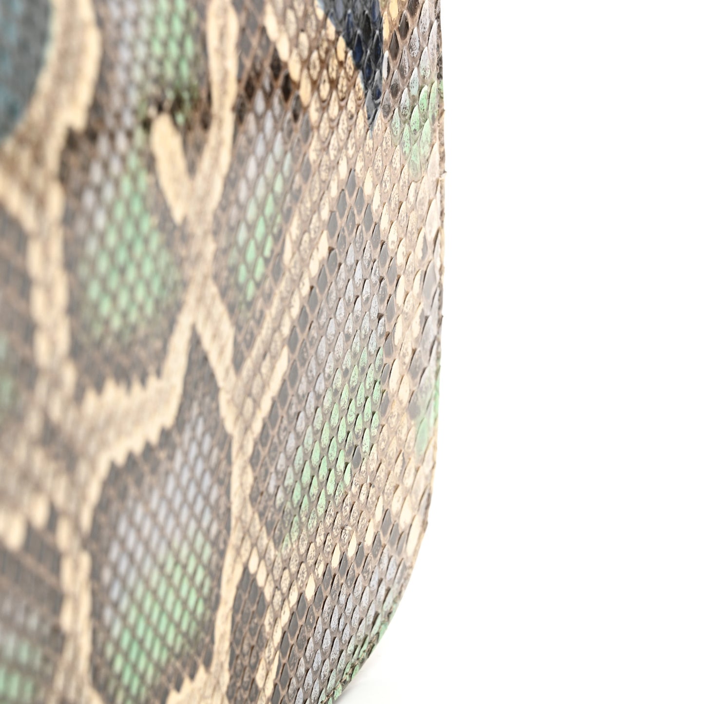 Snakeskin Horsebit 1955 Shoulder Bag Multicolor
