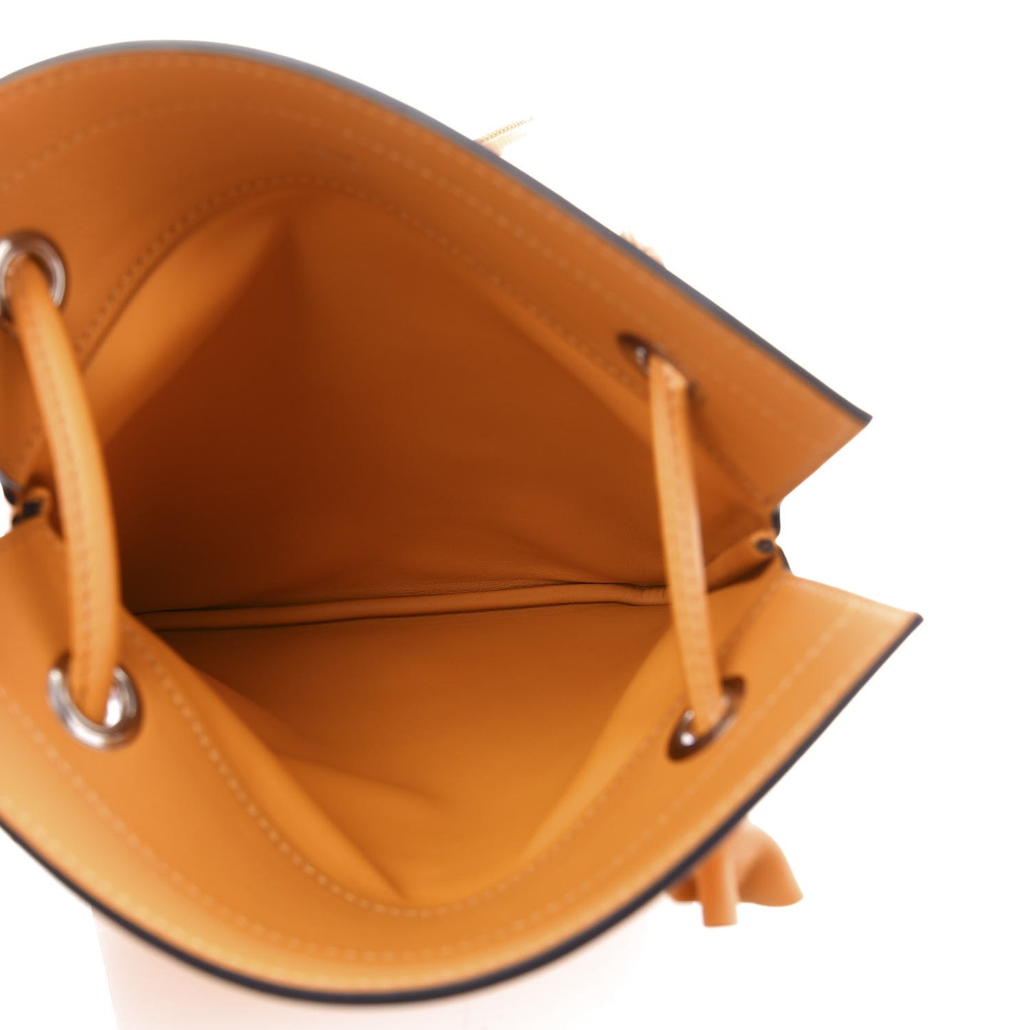 Milo Lambskin Swift Mini Aline Jaune D'Or
