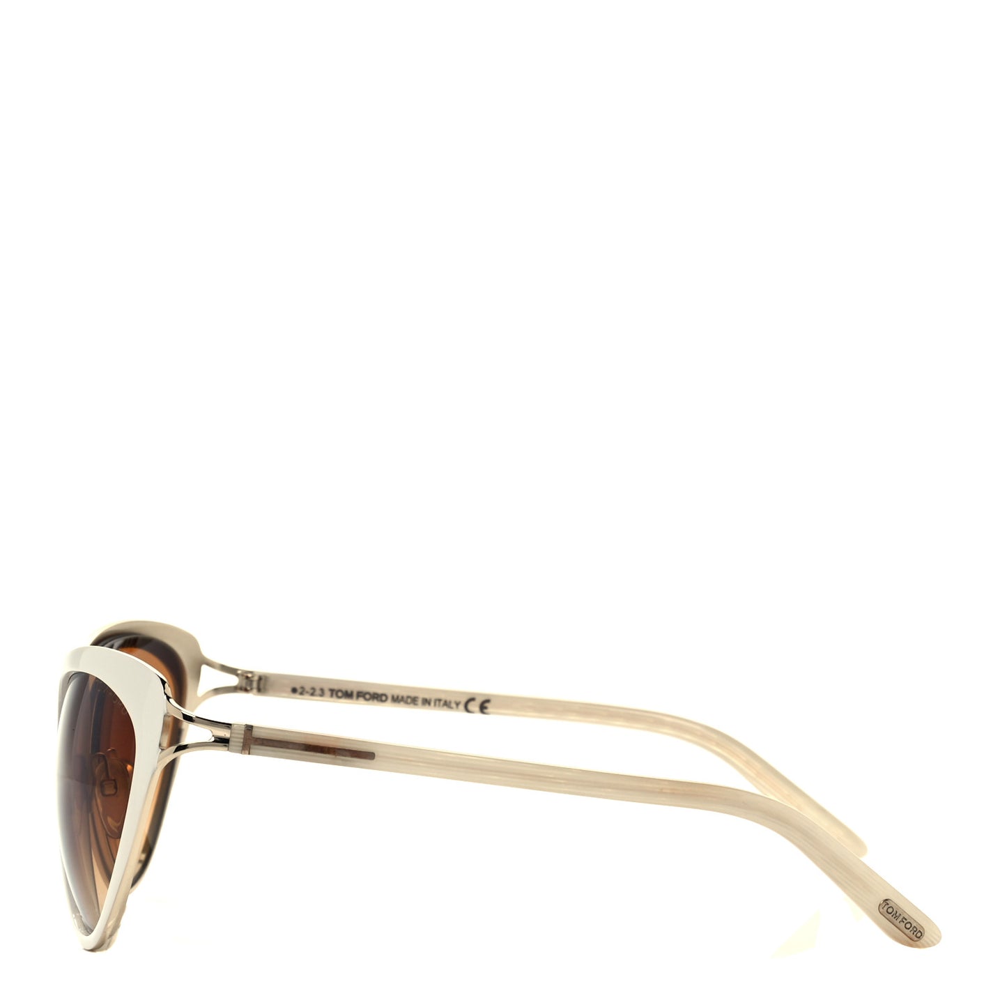 Acetate Daria Sunglasses TF 321 White