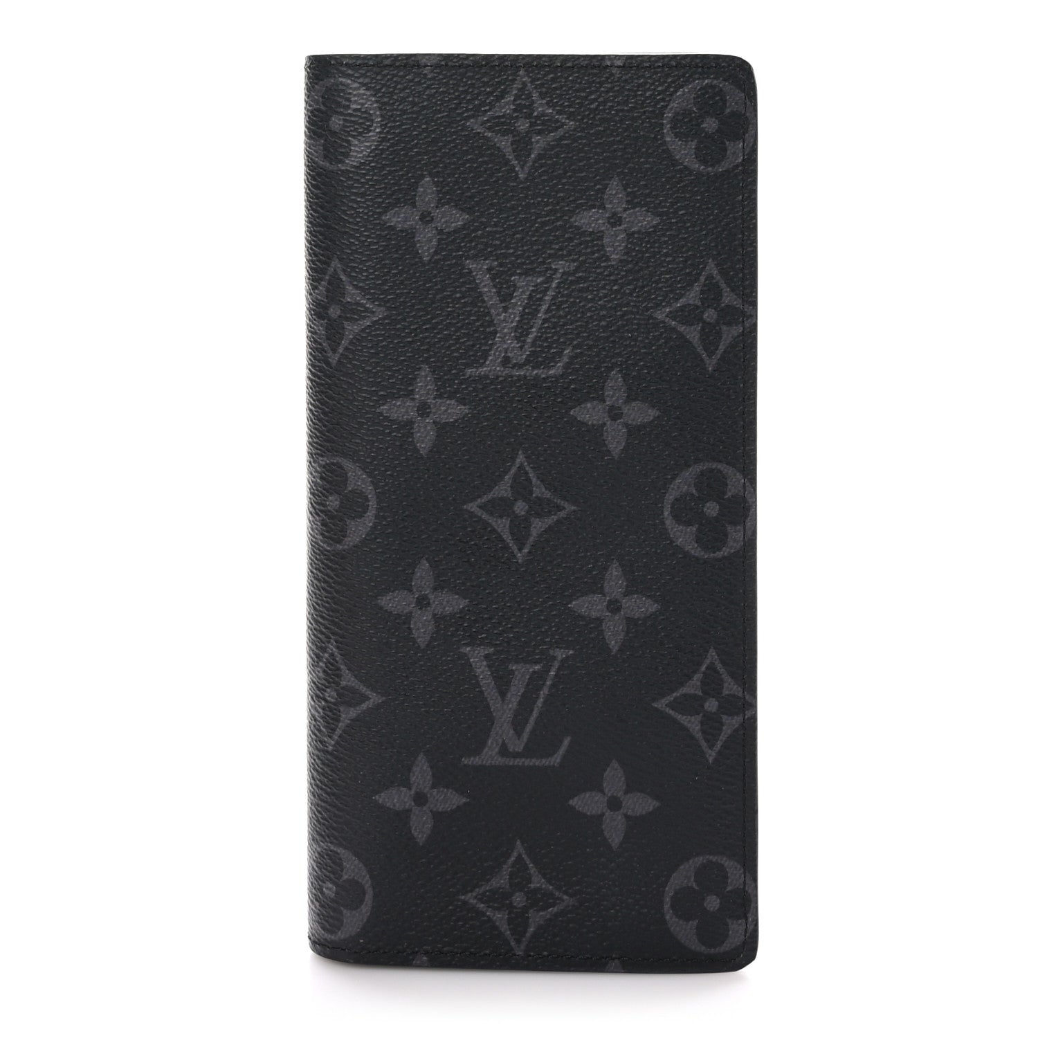 Louis Vuitton Monogram Eclipse Brazza Wallet 1 of 9