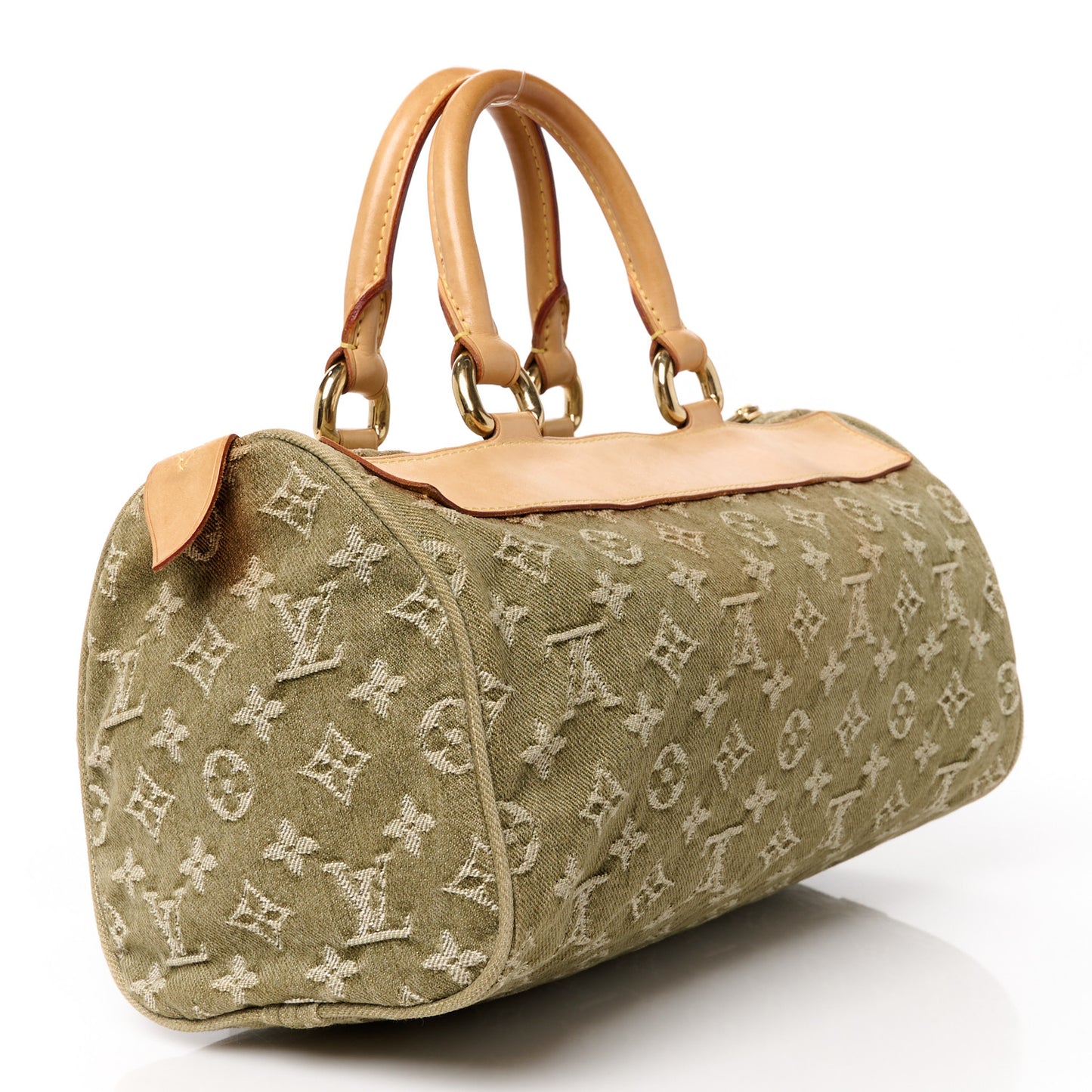 Monogram Denim Neo Speedy Lichen